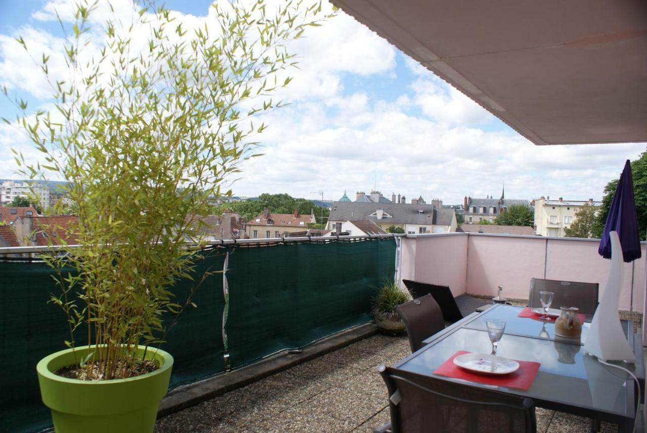 Ferienwohnung Les Burgondes Dijon Exterior foto